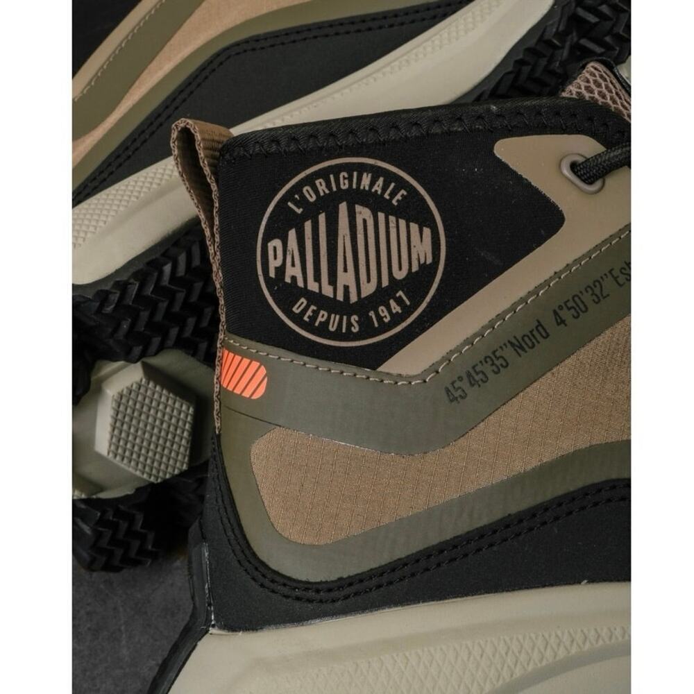 PALLADIUM Thunder Mid Boots Size Mens US 12 / Euro 46 New in Box MSRP $190 SOO - Picture 8 of 14
